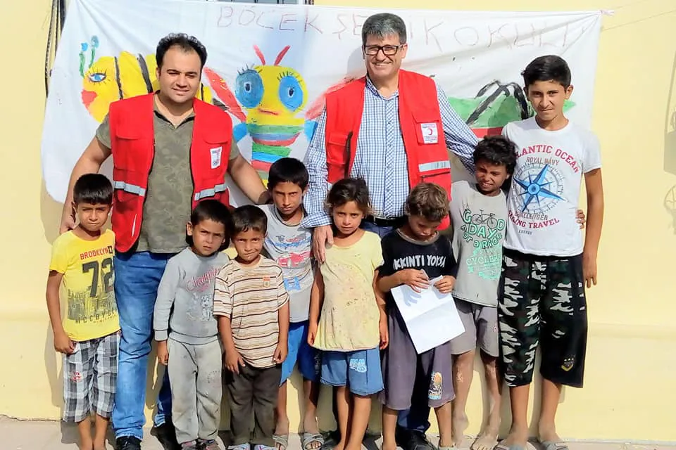 Böcek Şenlik Okulu Türk Kızılayı ile birlikte Adana'da