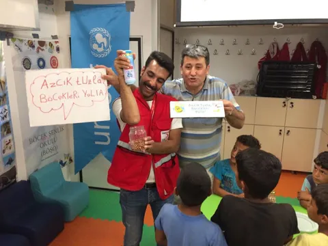 Böcek Şenlik Okulu Türk Kızılayı ile birlikte Adana'da, fotoğraf 2